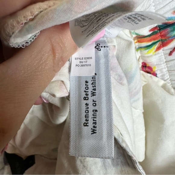 J. CREW x Ratti Rainbow Pineapple Print Seaside Beach Jogger Pants Women’s 2 - Picture 12 of 16